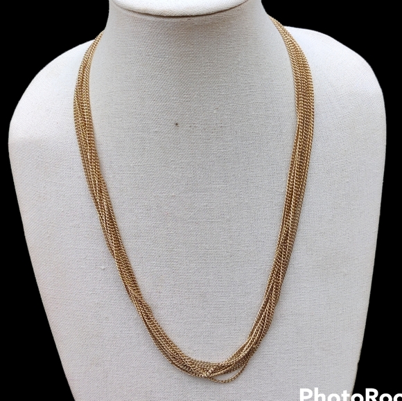 Vintage Jewelry - Vintage gold chain necklace